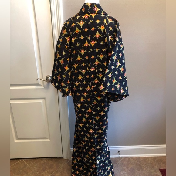 Set of 2 Kimonos with Obi Vintage and Authentic - Picture 2 of 16